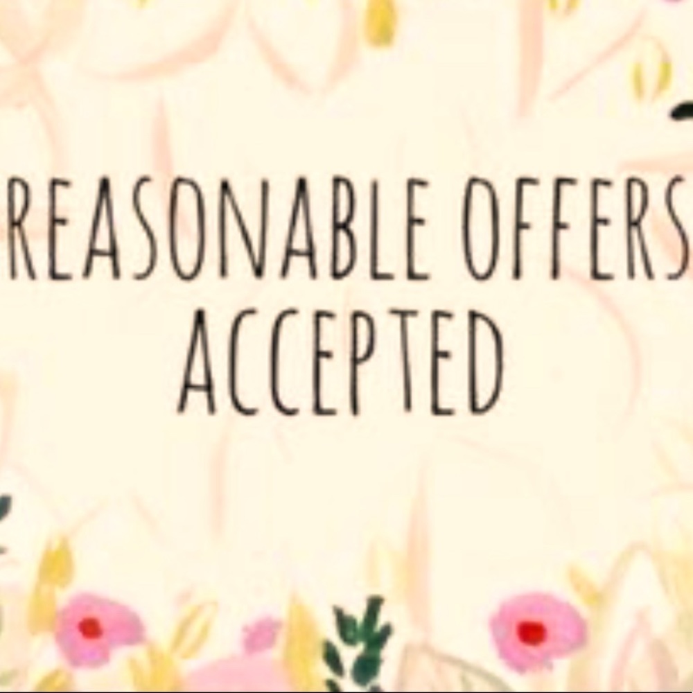 ACCEPTING ALL REASONABLE OFFERS!